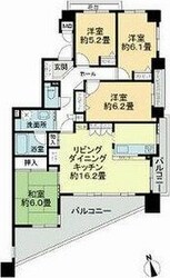 シャトレーステーション三河安城の物件間取画像